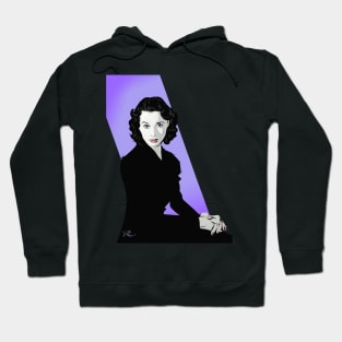 Vivien Leigh - An illustration by Paul Cemmick Hoodie